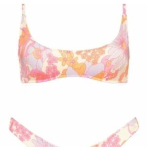 Maci sherbet floral top XS